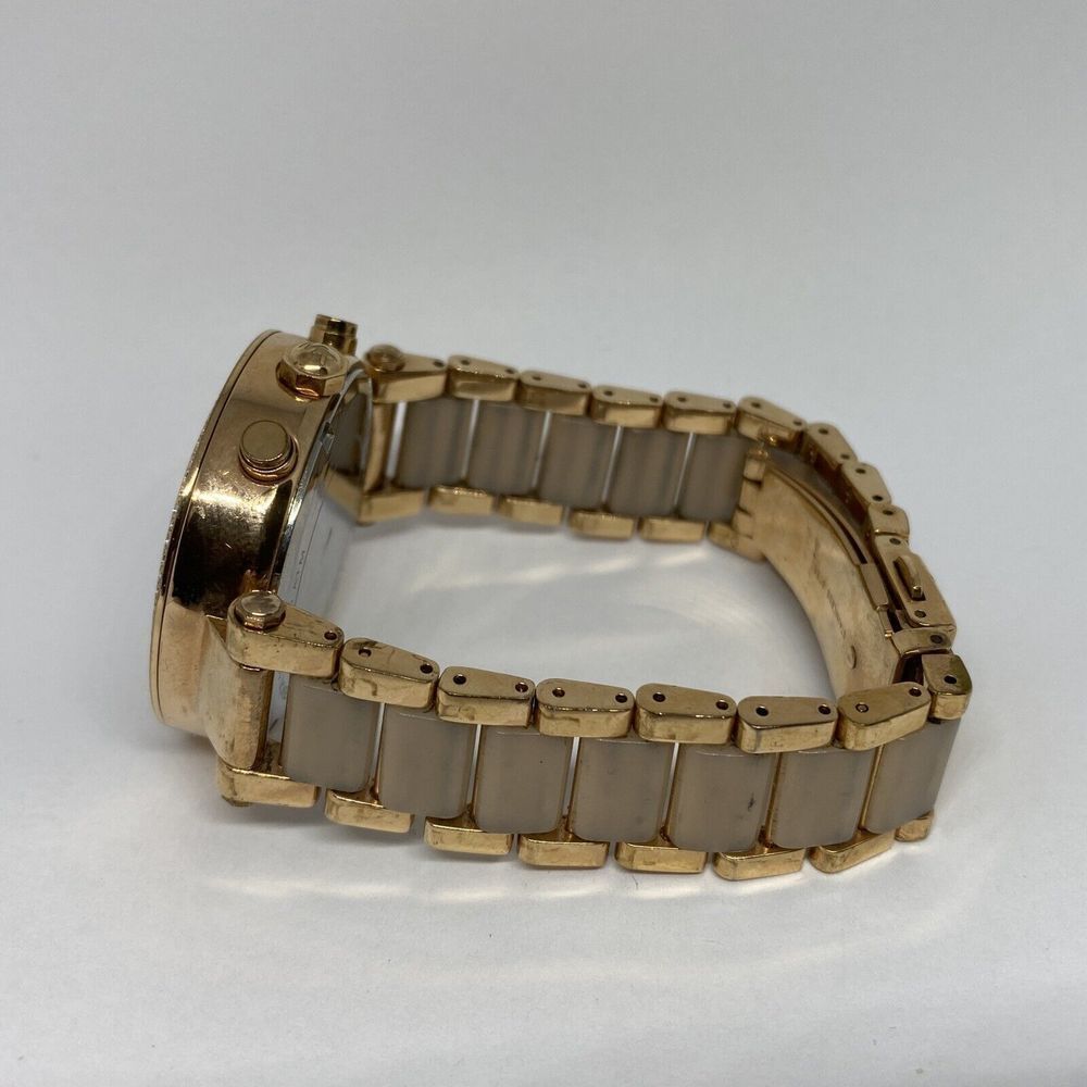 Michael Kors Parker MK5896 Womens Stainless Steel Analog Dial Quartz Watch WO308 - Picture 9 of 12